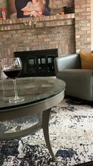 Adorable Boxer Whines over Red Wine