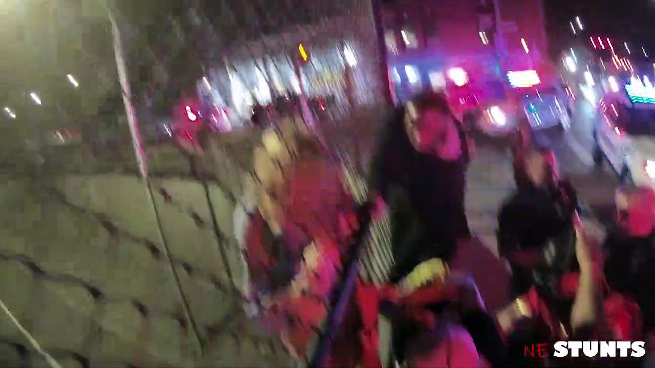 Stunt Riders Save a Woman From Suicide Attempt...