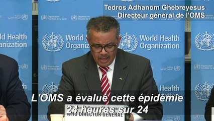 L'épidémie du Covid-19 est une "pandémie" annonce l'OMS