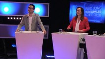 Municipales : Pendant le débat entre les candidats à Saint-Etienne, Sophie Robert attaque un colistier de Gaël Perdriau