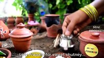 Pani Puri - Pani Poori Recipe - Golgappa recipe  - Miniature Food Key