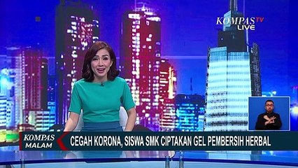 Kelangkaan Hand Sanitizer, Siswa SMK Membuat Gel Pembersih Tangan Herbal