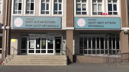 Karabük'te okullar dezenfekte ediliyor