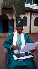 L'imam Elhadj Mansour Fadiga conseille à Alpha Condé de rénoncer à la nouvelle constitution