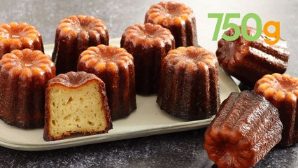 Recette des cannelés - 750g
