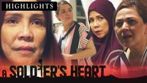 Minda spots Yasmin outside their house | A Soldier's Heart