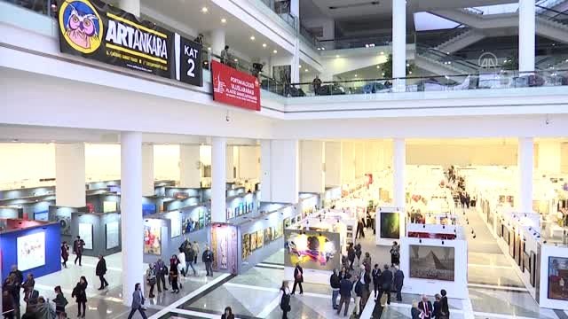 ArtAnkara 6. Çağdaş Sanat Fuarı açıldı