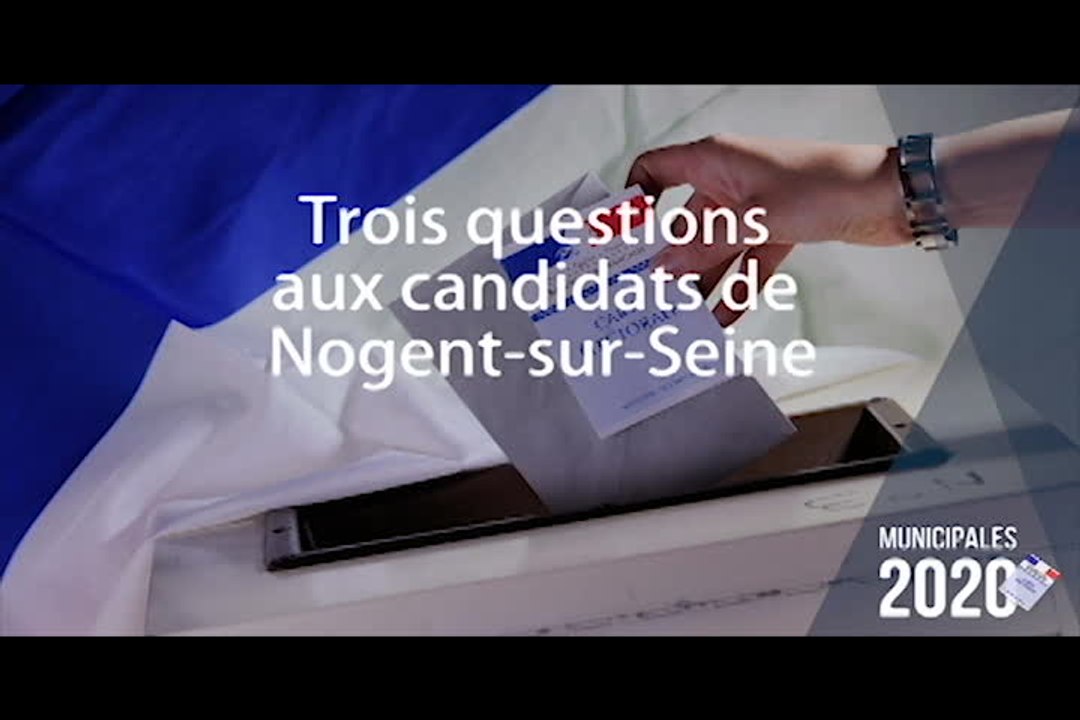 Municipales à Nogent-sur-Seine : trois questions aux candidats