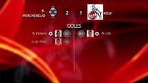 Resumen partido entre B. Monchengladbach y Köln Jornada 21 Bundesliga