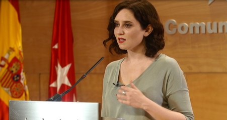 Díaz Ayuso anuncia que habrá un "repunte elevado" de los contagios en Madrid
