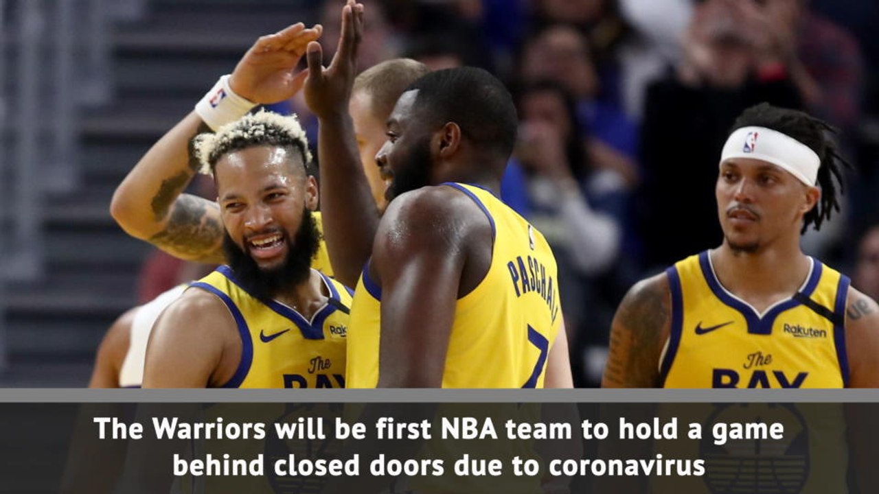 BREAKING NEWS - Warriors first NBA team to play...