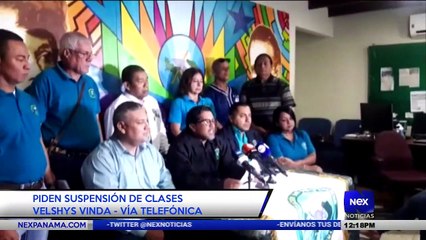 Piden suspensión de clases - Nex Noticias