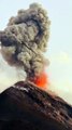 Guatemalan Volcano Spurts Lava Skyward