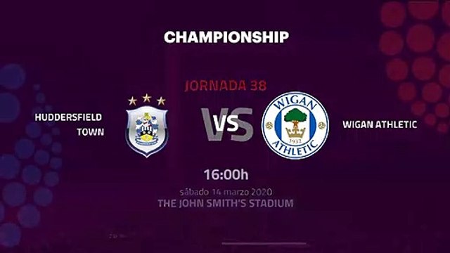 Previa partido entre Huddersfield Town y Wigan Athletic Jornada 38 Championship
