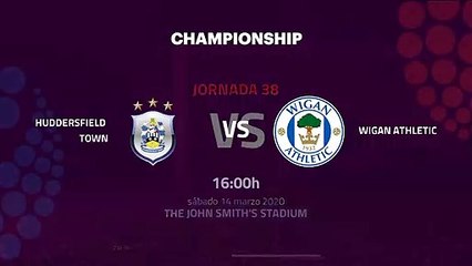 Previa partido entre Huddersfield Town y Wigan Athletic Jornada 38 Championship