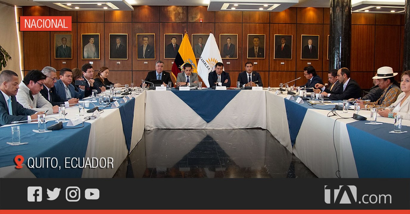 Asambleístas acudieron a la reunión con el ministro de economía -Teleamazonas