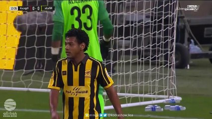 ملخص واهداف فوز الوحدة على الاتحاد 2-1
