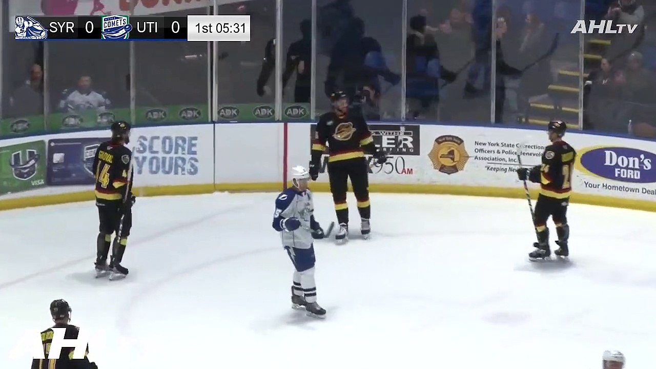 Syracuse Crunch 3, Utica Comets 1