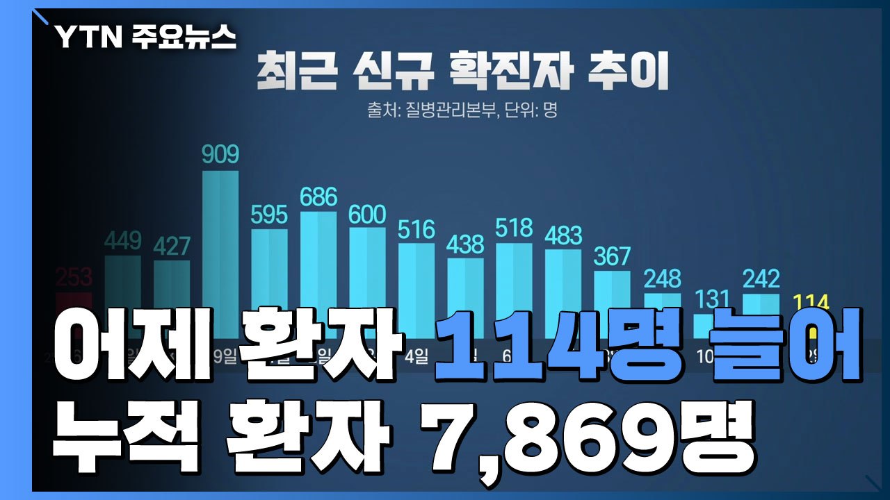 코로나19 환자 114명 늘어...'구로 콜센터' 관련 환자 증가 / YTN