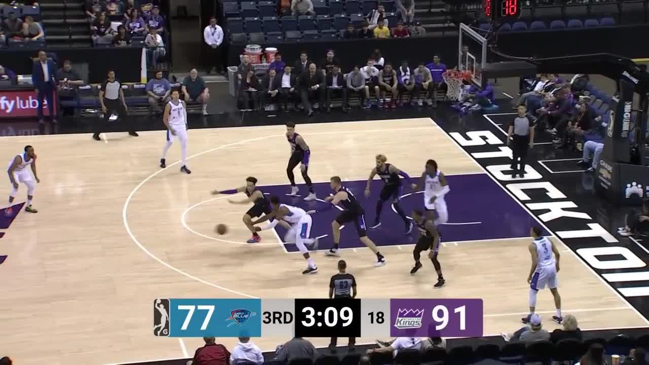 Tyler Cook slams it home