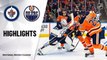 NHL Highlights | Jets @ Oilers 3/11/2020