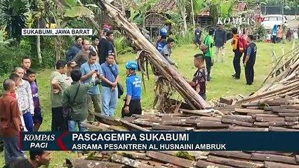 Kondisi Sekolah dan Pondok Pesantren di Sukabumi Pasca Gempa