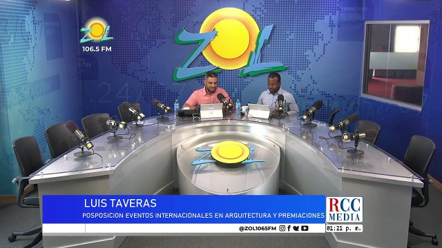 Luis Taveras – Posposición Eventos Internacionales en Arquitectura – Arquitectura Radial