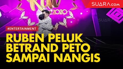Terharu, Ruben Onsu Peluk Betrand Peto Sampai Nangis Usai Bawakan Jingle KDI 2020