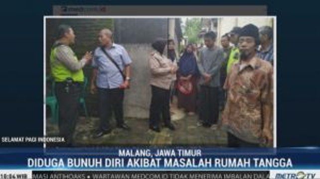 Pasutri di Malang Ditemukan Tewas Diduga Bunuh Diri