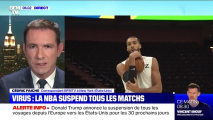 Coronavirus: la NBA suspend tous ses matchs après que le joueur Rudy Gobert a été testé positif