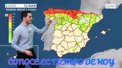Conoce El Tiempo de Hoy Jueves 12 de Marzo de 2020
