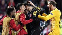 Atletico Madrid, son şampiyonu Liverpool'u eleyerek Şampiyonlar Ligi'nde çeyrek finale çıktı