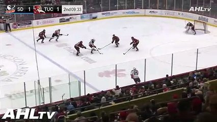 Highlights: San Diego Gulls (4) at Tucson Roadrunners (2)