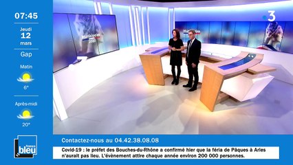 La matinale de France Bleu Provence du 12/03/2020