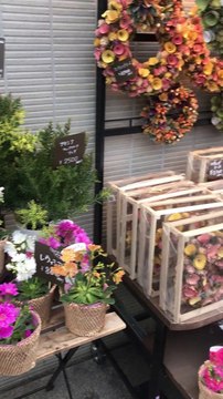 東京新宿の美しいフラワーショップ - Flowers Shop Wonderful in Shinjuku, Tokyo, Japan