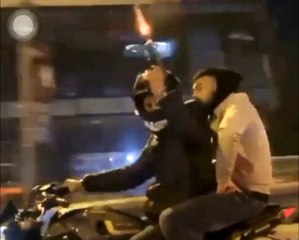 E-5 Karayolu'nda tabancalı maganda dehşeti kamerada