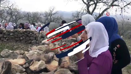 Türbedeki taşları ısıtıp şifa arıyorlar