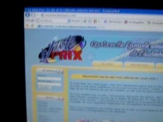 Le juste prix- nouveau site !!!