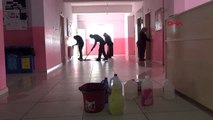 MARDİN Derik'te 115 okul, dezenfekte edildi