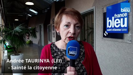 Municipales 2020 à Saint-Etienne - Le projet d'Andrée Taurinya