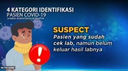 4 Kategori Identifikasi Pasien Covid-19