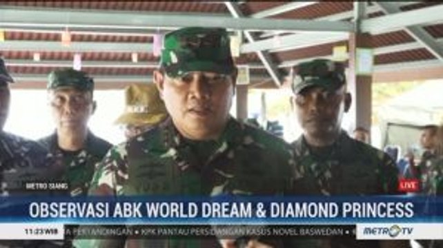 Skema Pemulangan WNI ABK World Dream dan Diamond Princess dari Pulau Sebaru