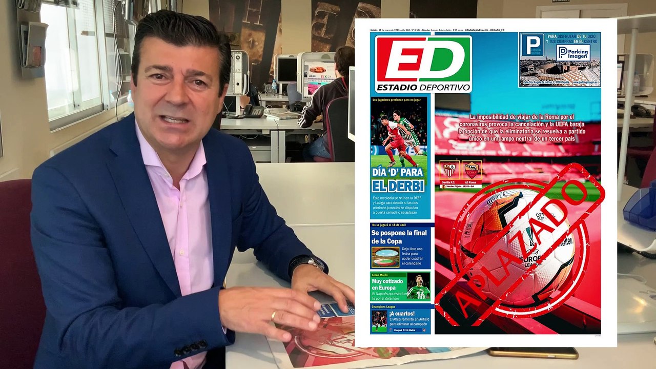 La portada de ESTADIO Deportivo 12-03-2020