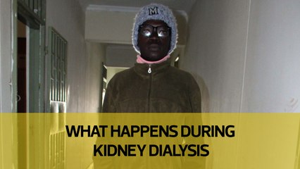 What happens during Kidney dialysis