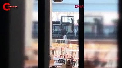 İzmir'dehi rehine krizinden ilk görüntüler!