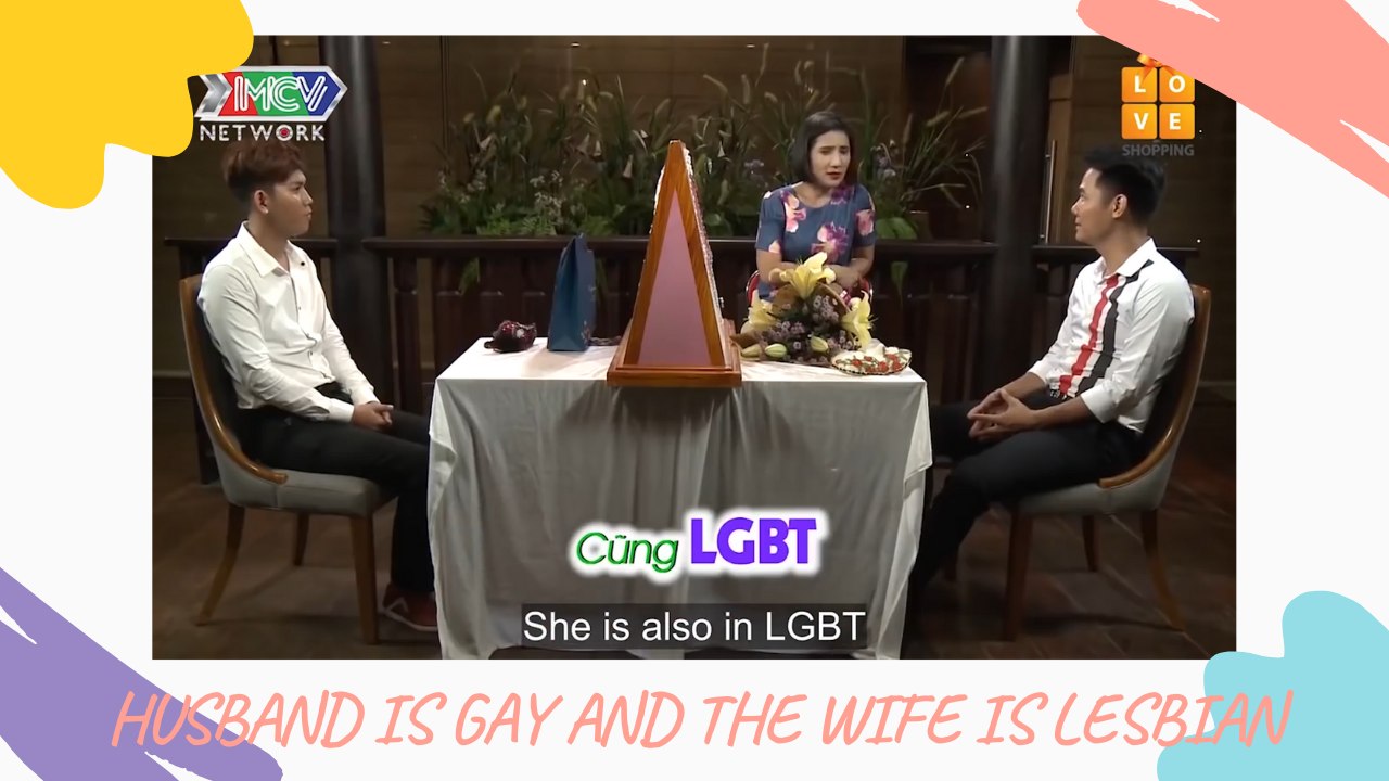 HUSBAND IS GAY AND THE WIFE IS LESBIAN️‍ ️‍ ️‍