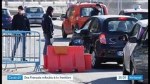 Virus - A la frontière italienne, les contrôles sont nombreux - Des dizaines de Français obligés de faire demi-tour - VIDEO