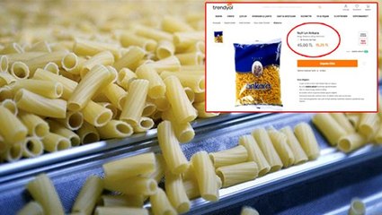 Makarnada tepki çeken fahiş fiyatlar sonrası Trendyol ve Nuh'un Ankara'dan açıklama geldi