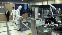 Thai airport disinfected after two workers contract coronavirus