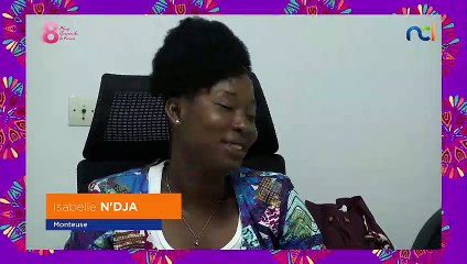 Rencontrez Isabelle N'DJA, Monteuse chez La Nouvelle Chaîne Ivoirienne 🎬